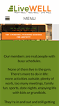 Mobile Screenshot of livewelltraining.com